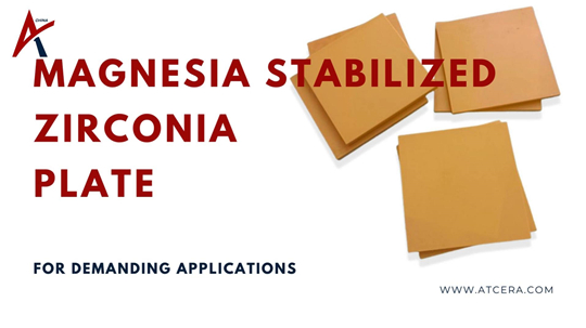  Wholesale Magnesia Stabilized Zirconia Ceramic Plates Manufacturer China ATCERA