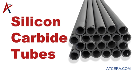 Wholesale Pressless Sintered SiC Tubes Manufacturer China | ATCERA